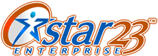 Star 23 Enterprise Logo Apparel website