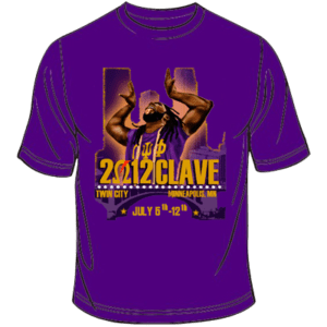 Clave Event Purple T-shirt