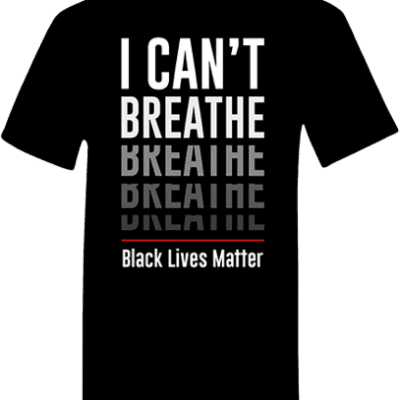 I cant breathe black men t-shirt