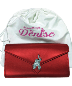 A red handbag by Denise