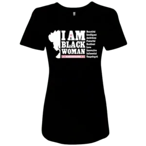 I am black Woman-Pink